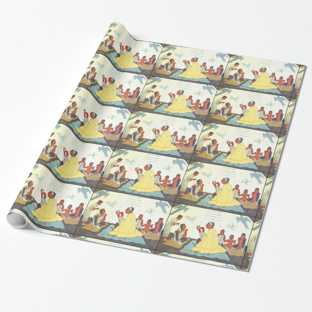 Papel de envoltura Lakota Storyteller (Desenrollado)