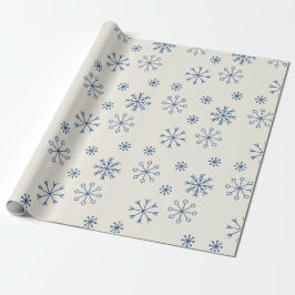 Papel de envoltura para copos de nieve