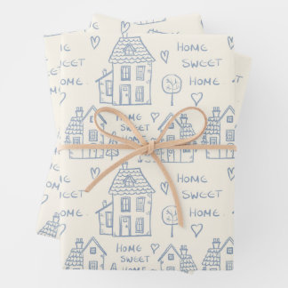 Papel de envoltura para el hogar dulce