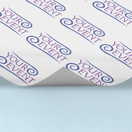 Papel de Envoltura Personalizado para Eventos con