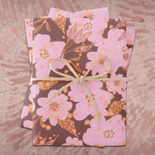 Papel de envolver 3 paquetes floral para todas las