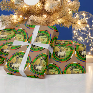 Papel de envolver a la madre rinoceronte y el safa