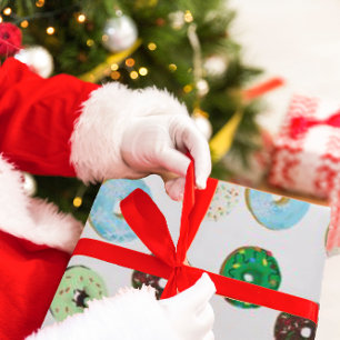 Papel de envolver a Navidades de burro