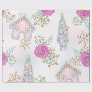Papel de envolver a Navidades Pastel Magic