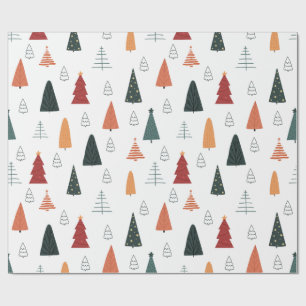 Papel de envolver árbol de Navidad para profesores