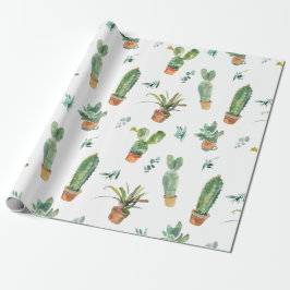 Papel de envolver cactus