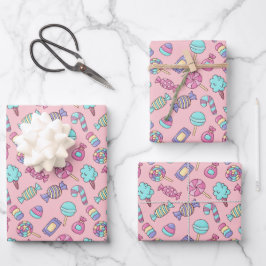 Papel de envolver caramelos, papel de regalo para