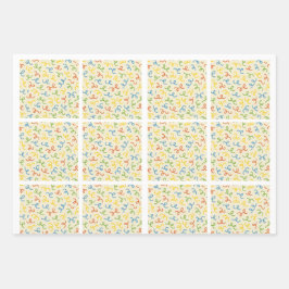 Papel de envolver con patrón de garabatos de Chef 