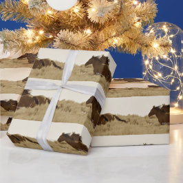 Papel de envolver de caballos salvajes