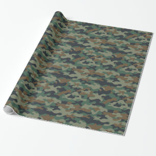 Papel de envolver de camo