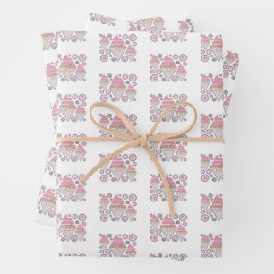 Papel de envolver de helado irresistible