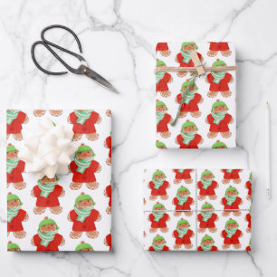 Papel de envolver de hoja plana WOOLIE GINGERBREAD