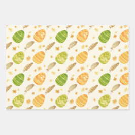 Papel de envolver de huevos de Pascua - Festividad