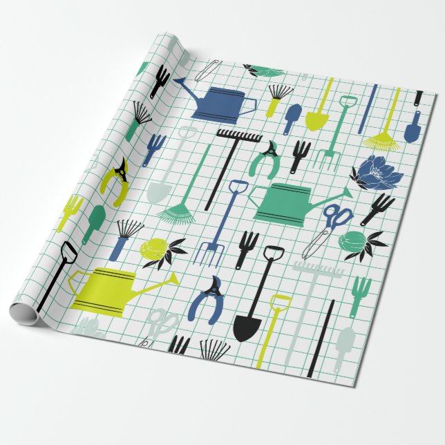 Papel de envolver de jardinería (Desenrollado)