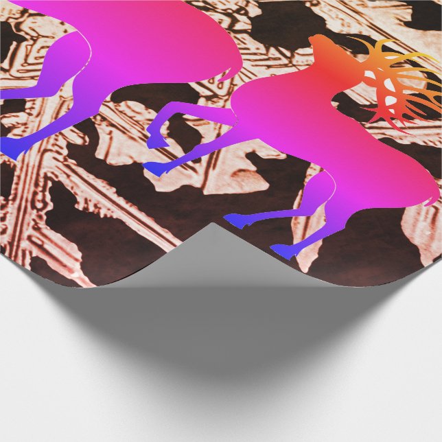 Papel de envolver de la correa de la boquilla del  (Esquina)