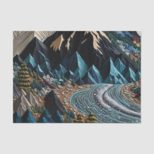 Papel de envolver de las montañas Boho de bodas an