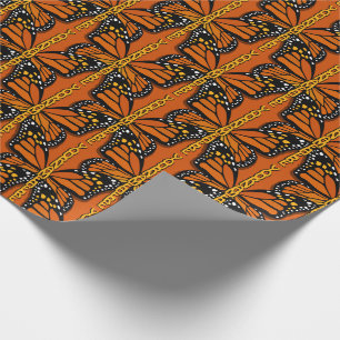 Papel de envolver de mariposas - Papel de regalo p