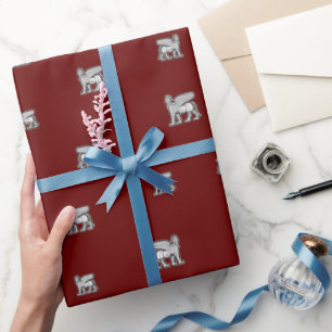 Papel de envolver de regalo asirio