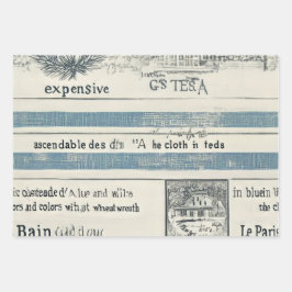 Papel de envolver de regalo con temática marina