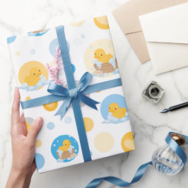 Papel de envolver de regalo de baño de burbujas de