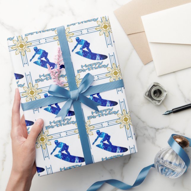 Papel de envolver de regalo de cumpleaños para sur (Regalar)