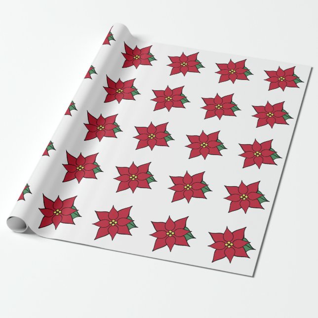 Papel de envolver de regalo de los navidades de la (Desenrollado)