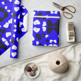 Papel de envolver de regalo de solsticio de invier