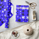 Papel de envolver de regalo de solsticio de invier<br><div class="desc">Celebre las vacaciones de invierno con este lindo envoltorio de regalo de elefante blanco. Tranquilo Oasis,  Shari Pedowitz,  artistshari.com. Shari Pedowitz Artistic Empire LLC. Todos Los Derechos Reservados.</div>