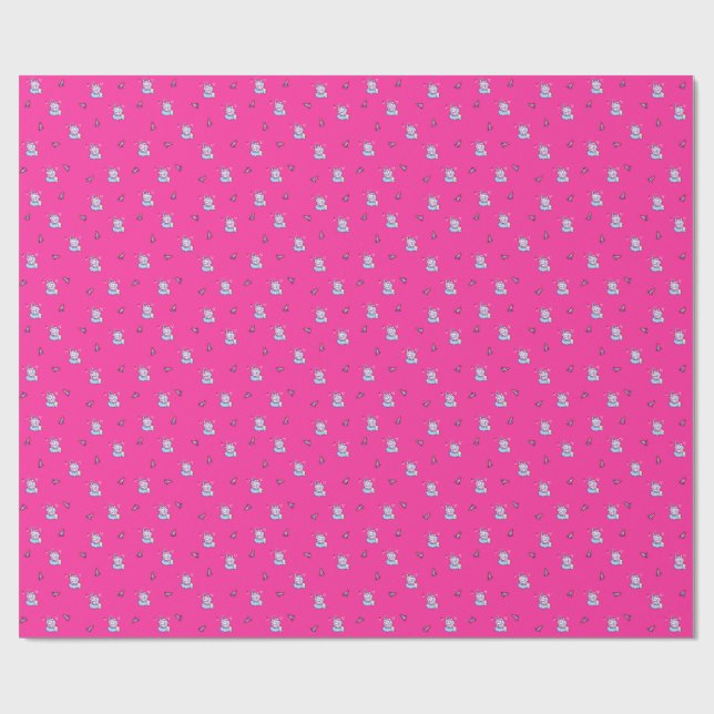 Papel de envolver de regalo de Unicornio mágico (Superficie plana)