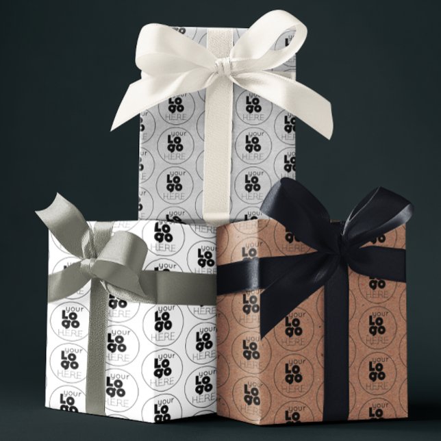 Papel de envolver de regalo para el logotipo de su (Subido por el creador)