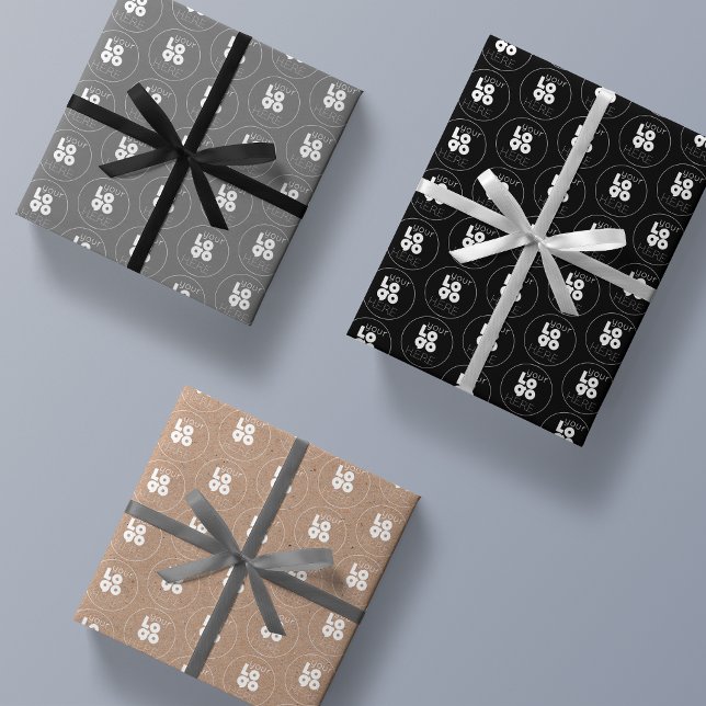 Papel de envolver de regalo para el logotipo de su (Subido por el creador)