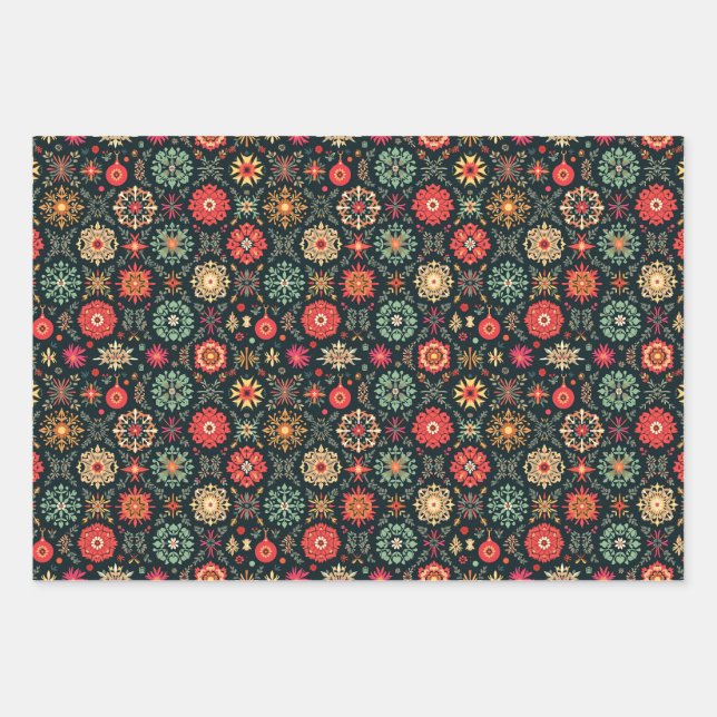 Papel de envolver de regalo para navidades (Anverso 3)