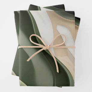 Papel de envolver en un gráfico abstracto elegante