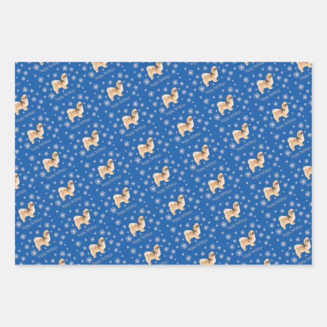 Papel de envolver español tibetano de hoja plana d (Anverso)