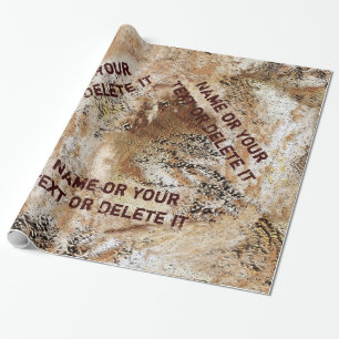 Papel de envolver Fiesta de cavernas de hombre per