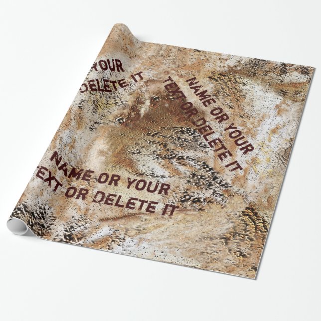 Papel de envolver Fiesta de cavernas de hombre per (Desenrollado)