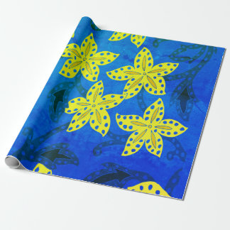 Papel de envolver floral de la jungla