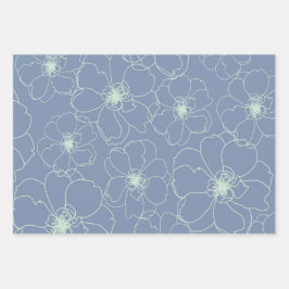 Papel de envolver flores bailarinas