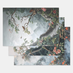 Papel de envolver para Decoupage Inspirado en Chin