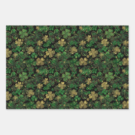 Papel de envolver para el día de San Patricio, jue