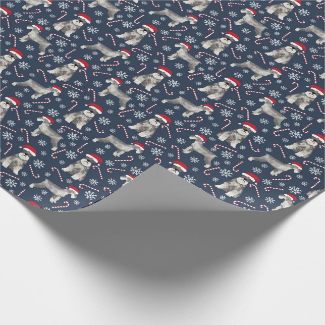 Papel de envolver para perros de los navidades Sch (Esquina)