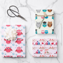 papel de envolver para regalo de lechón rosa y ama