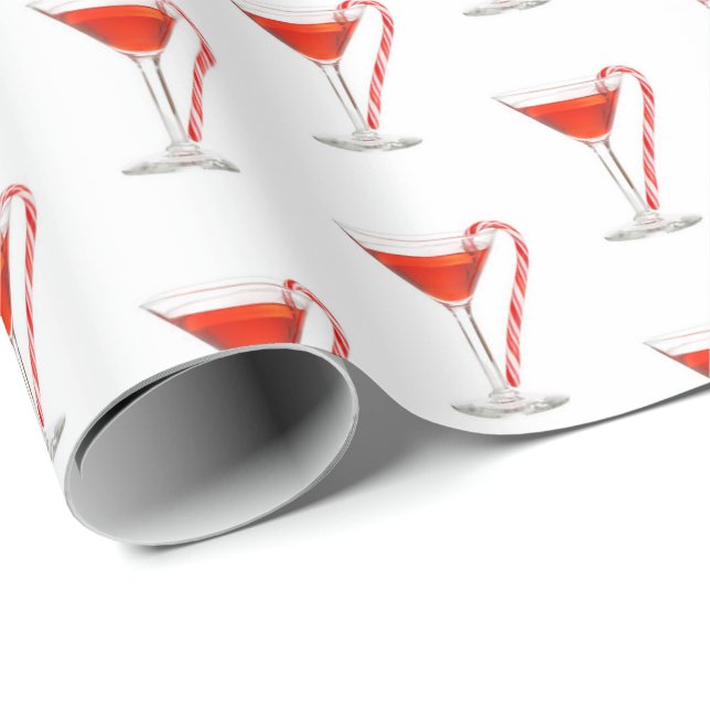 Papel de envolver para vacaciones de los Navidades (Esquina del rollo)