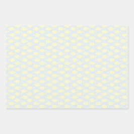 Papel de envolver peces hoja plana juego de 3