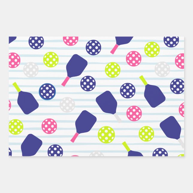 Papel de envolver Pickleball (Anverso)