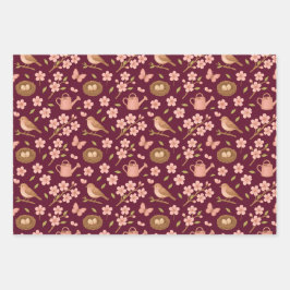 Papel de envolver primavera