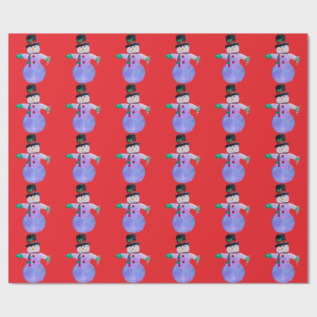 Papel de envolver rojo y escarpado (Superficie plana)