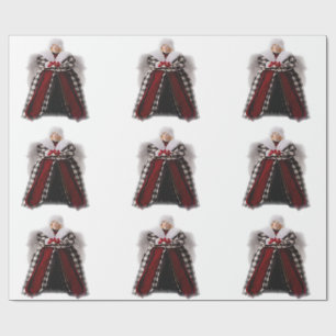 Papel de envolvimiento Angel para navidades