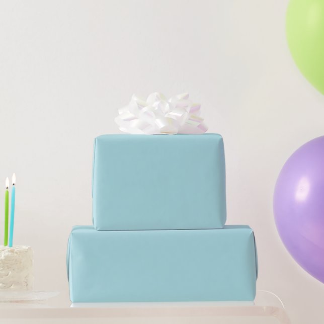 Papel de envolvimiento azul en polvo (Regalos de fiesta)