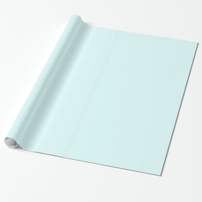 Papel de envolvimiento azul para bebé brillante (Desenrollado)